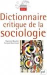 Dictionnaire critique de la sociologie vignette