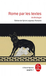 Rome par les textes. Anthologie vignette