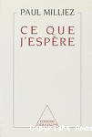 Ce que j'espère vignette