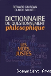 Dictionnaire du questionnement philosophique vignette